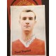 Signed picture of Frank Haydock the Manchester United footballer. 